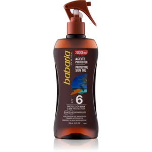 Babaria Sun Protective olej na opalování ve spreji SPF 6 300 ml