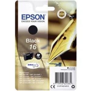 Epson originální ink C13T16214012, T162140, black, 5.4ml, Epson WorkForce WF-2540WF, WF-2530WF, WF-2520NF, WF-2010