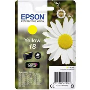 Náplň do tlačiarne Epson T1804, 18 C13T18044012, žltá