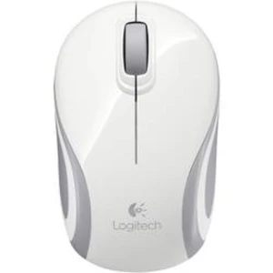 Irodai egér Logitech Wireless Mini Mouse M187, white