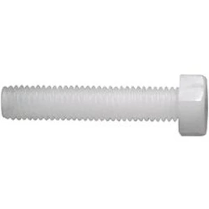 Šestihranné šrouby DIN 933 Toolcraft 830262, plast, M5x30 mm, 10 ks