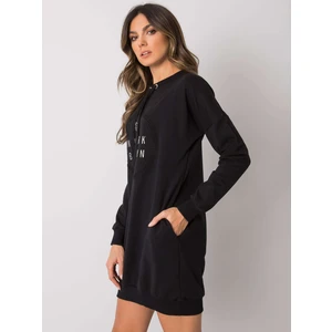 Black sweatshirt dress from Senglea RUE PARIS