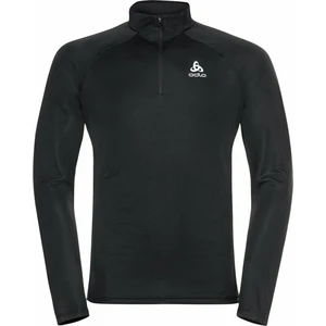 Odlo Men's ESSENTIAL Half-Zip Running Mid Layer Black S