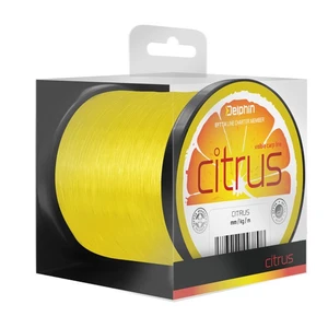 Delphin vlasec citrus žltý - priemer 0,28 mm / nosnosť 5,9 kg / návin 1200 m