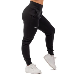 Nebbia High-Waist Loose Fit Sweatpants "Feeling Good" Negro XS