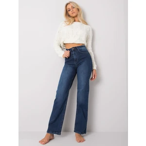 Blue mom jeans