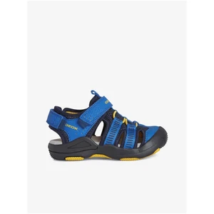 Yellow-Blue Boys Sandals Geox Kyle - Boys