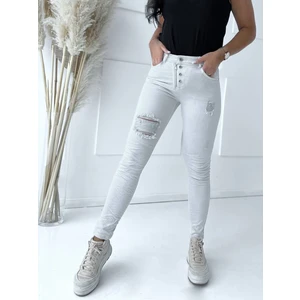 Jeans beige By la la cxp1216.ltbeige