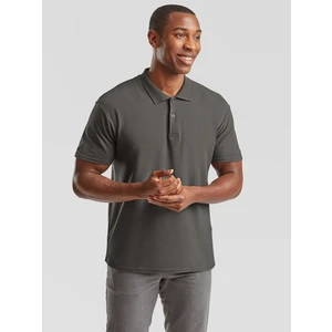 Graphite Men's Polo Shirt Original Polo Friut of the Loom