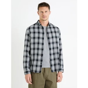 Celio Checkered Shirt Fadro - Men