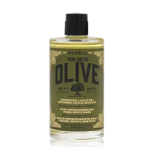 Korres Pure Greek Olive vyživujúci olej na tvár, telo a vlasy 100 ml