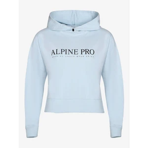 Women's sweatshirt ALPINE PRO JEFEWA nantucket breeze