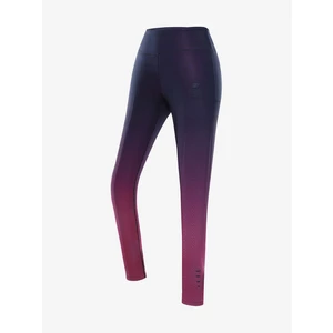 Women's quick-drying leggings ALPINE PRO ARELA pink