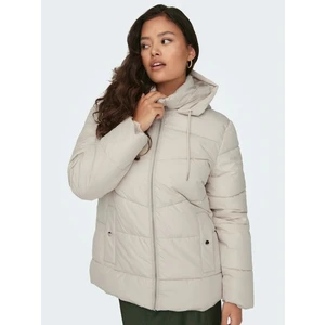 JDY Turbo Beige Ladies Quilted Jacket - Women