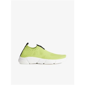 Light Green Boy Slip on Geox Sneakers - Boys