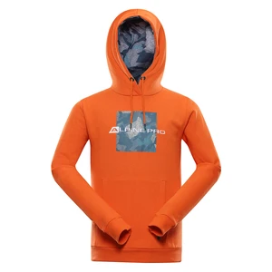 Men's cotton hoodie ALPINE PRO SEGIUS SPICY ORANGE PA variant