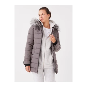 LC Waikiki Women's Hooded Straight Down Jacket