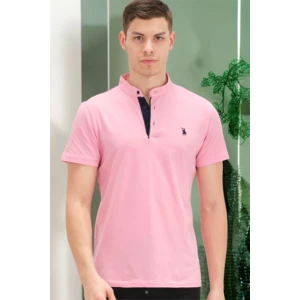 T8560 DEWBERRY T-SHIRT-DARK PINK