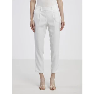 White Women's Trousers CAMAIEU - Ladies