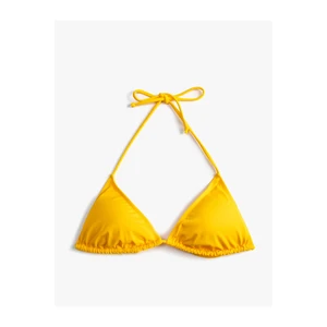 Koton Triangle Bikini Top Halter Covered