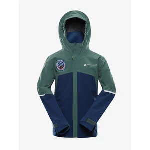 Kids jacket with ptx membrane ALPINE PRO GORO myrtle