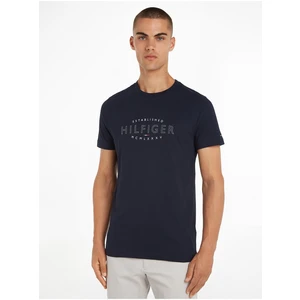 Dark blue Men's T-Shirt Tommy Hilfiger Curve - Men