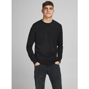 Black Basic Sweatshirt Jack & Jones - Mens