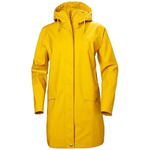 Helly Hansen W Moss Rain Coat Essential Yellow XS Kurtka outdoorowa