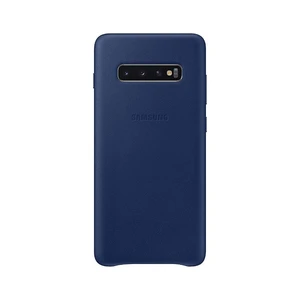 Tok Samsung Leather Cover EF-VG975LNE Samsung Galaxy S10 Plus - G975F, Navy