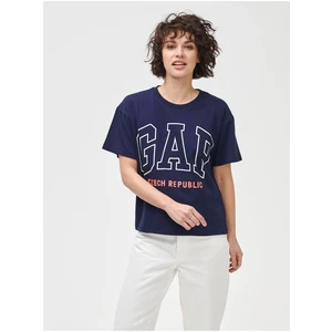 GAP Tričko Logo Czeach Republic easy short sleeve tee