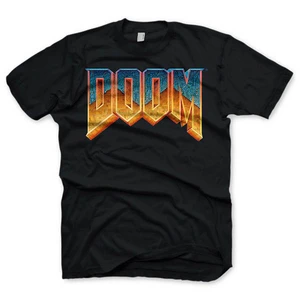 Póló Doom Logo L