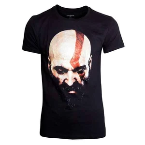 Póló God of War - Kratos Face Black M