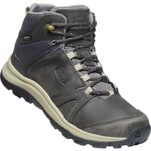 KEEN TERRADORA II LEATHER MID WP W Dámská vysoká treková obuv 10007905KEN01 magnet/plaza taupe 39