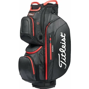 Titleist Cart 15 StaDry Negru/Negru/Roșu Geanta pentru golf