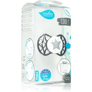 Nuvita Cool Orthodontic 0m+ cumlík Iron black 1 ks