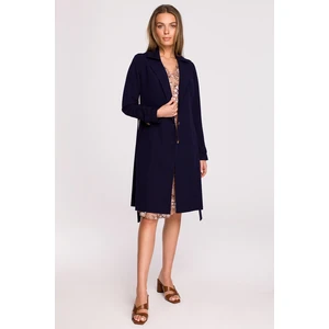 Stylove Woman's Coat S294 Navy Blue