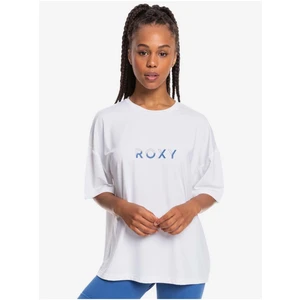 White Women's T-Shirt Roxy In Your Eyes - Women