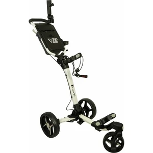 Axglo Tri-360 V2 3-Wheel SET White/Grey Trolley manuale golf