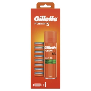Gillette Fusion 8 Nh + 200Ml Gel Na Holenie