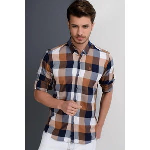 Men's Clothing  dewberry G662 LACİVERT- KAHVE