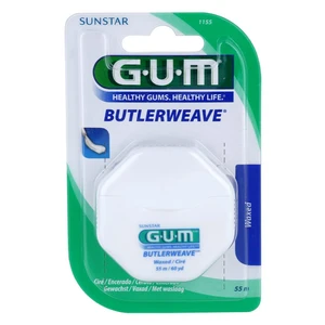 SUNSTAR GUM Zubní nit voskovaná 55 m