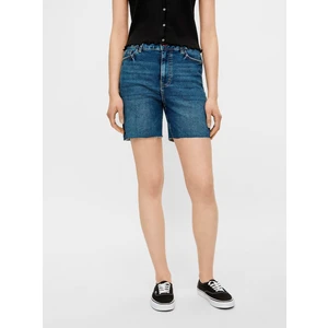 Blue Denim Shorts Pieces Lisa - Women