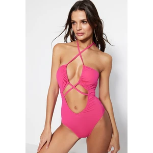 Trendyol Swimsuit - Pink - Plain