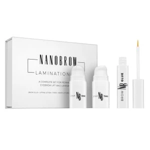 Nanobrow Lamination Kit paleta do regulacji brwi