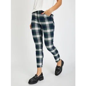 GAP Checkered Skinny Bi-Stretch Trousers - Women