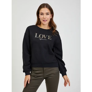 Black Women's Loose Sweatshirt ORSAY - Women