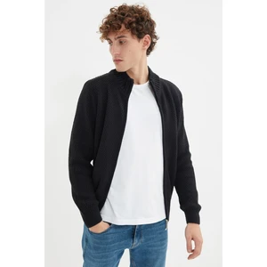 Trendyol Cardigan - Black - Slim fit