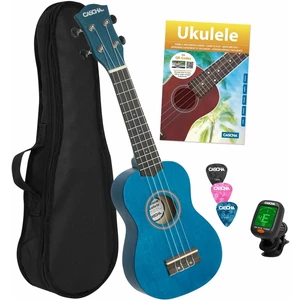 Cascha HH 3971 Szoprán ukulele Blue