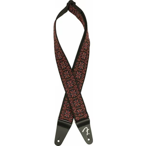 Fender Pasadena Woven Strap Lattice Red