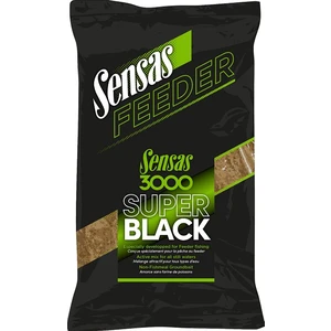 Sensas krmení 3000 feeder 1 kg - super black